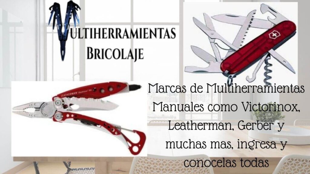 Marcas de herramientas multiusos manuales